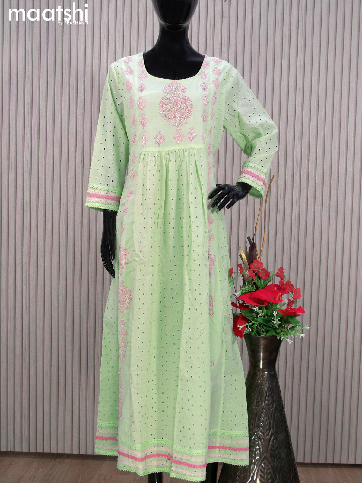 W anarkali kurti cheap