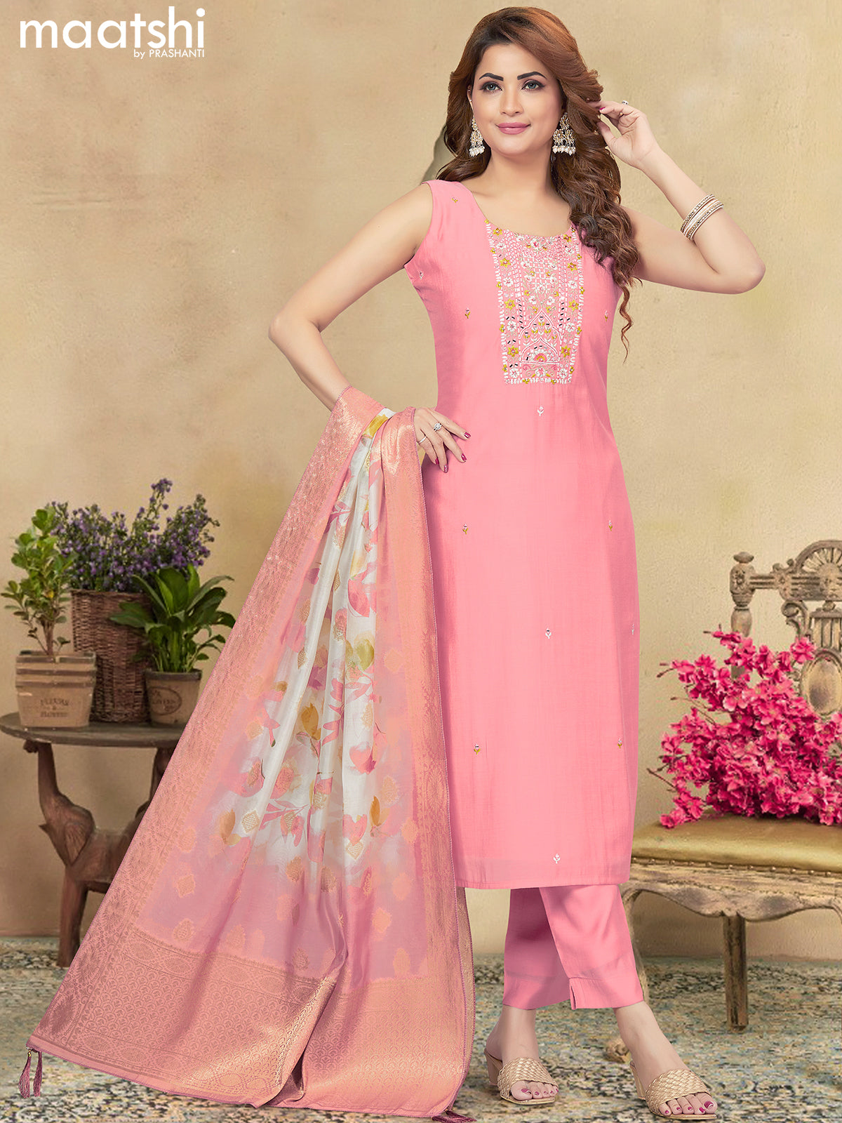 Stitched salwar suits on sale