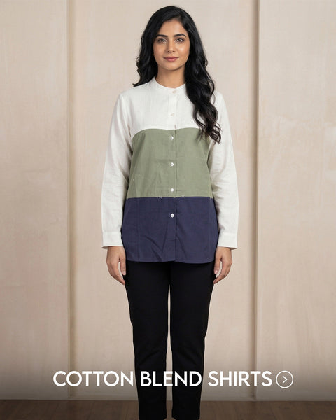 Cotton Blend Women's Shirts