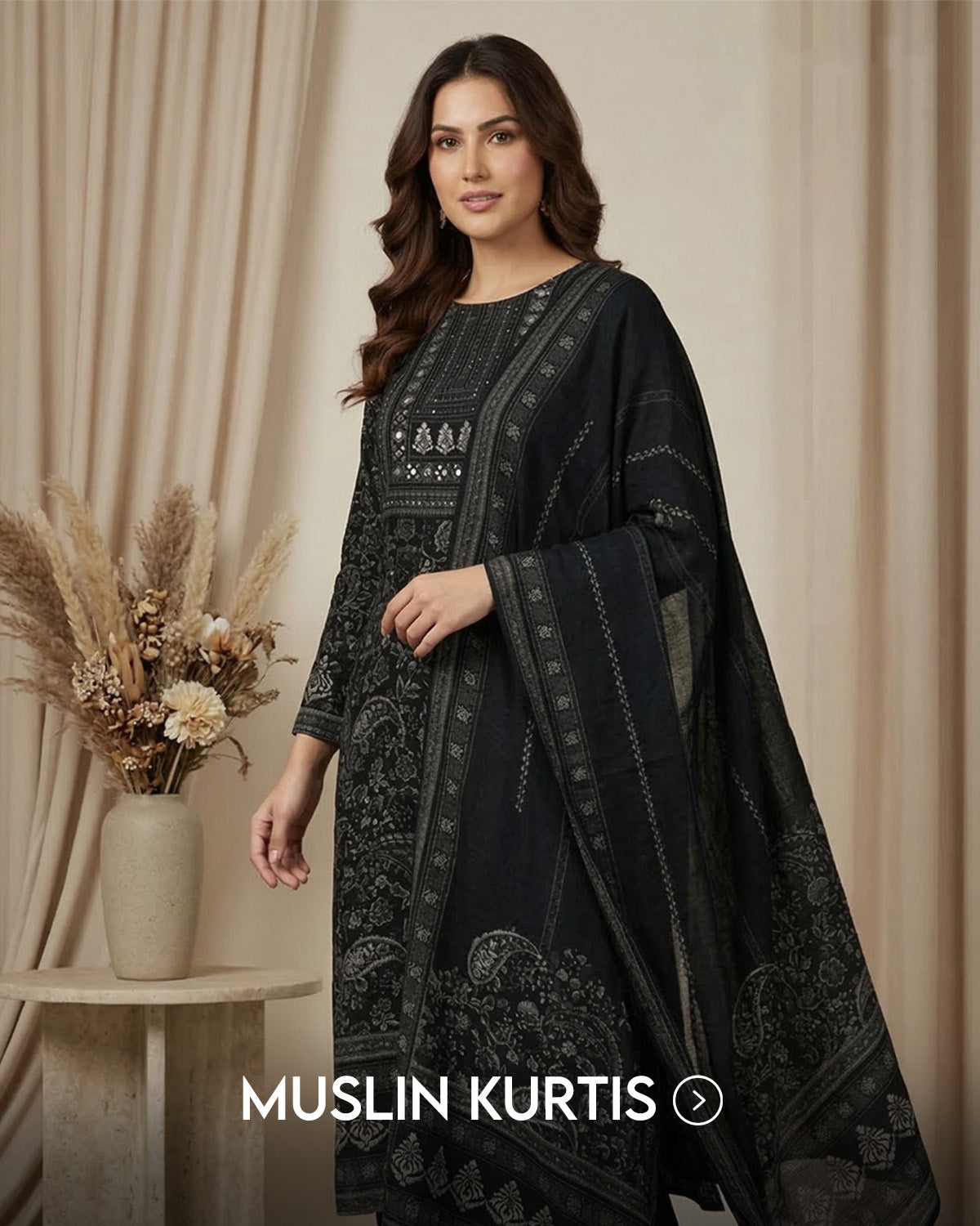 Muslin Kurtis