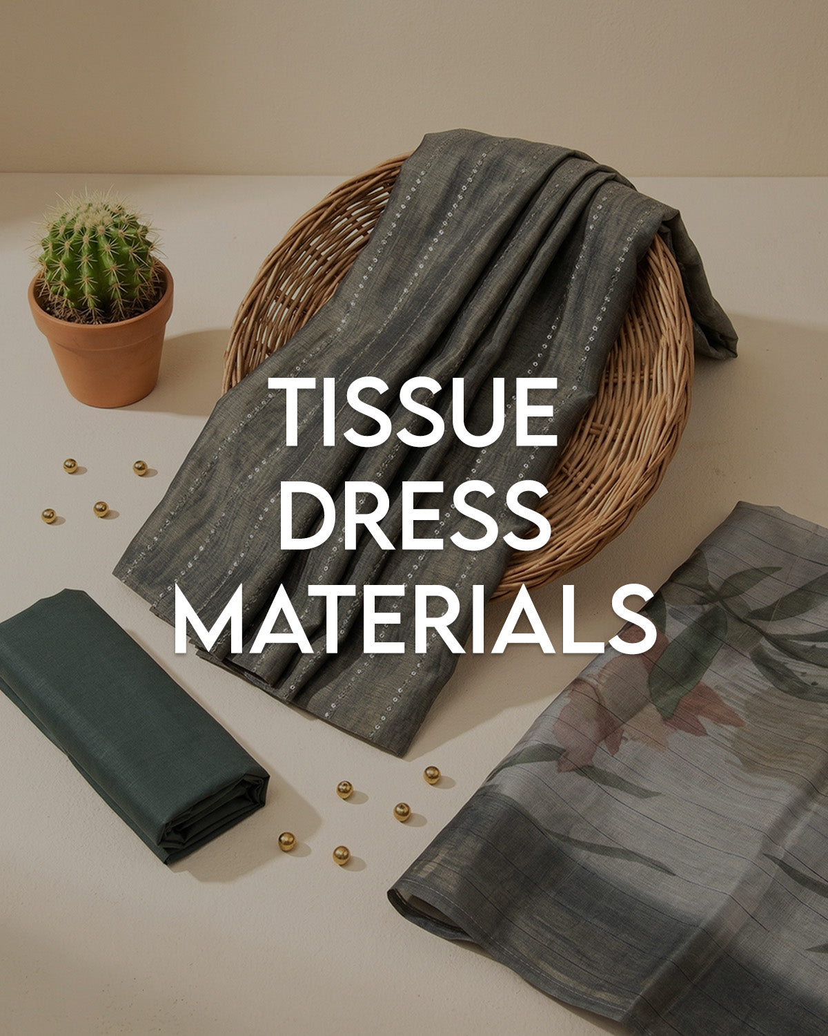 Tissue Dress Materials – Maatshi