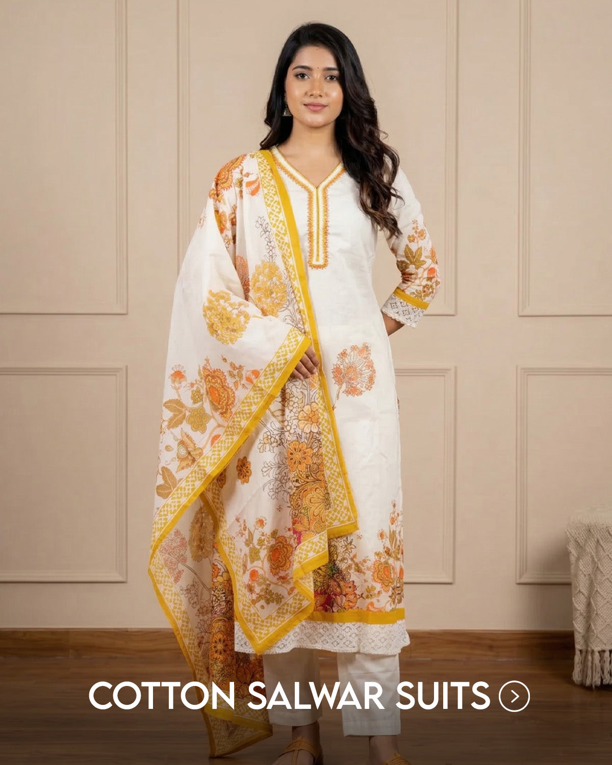 Cotton Salwar Suits