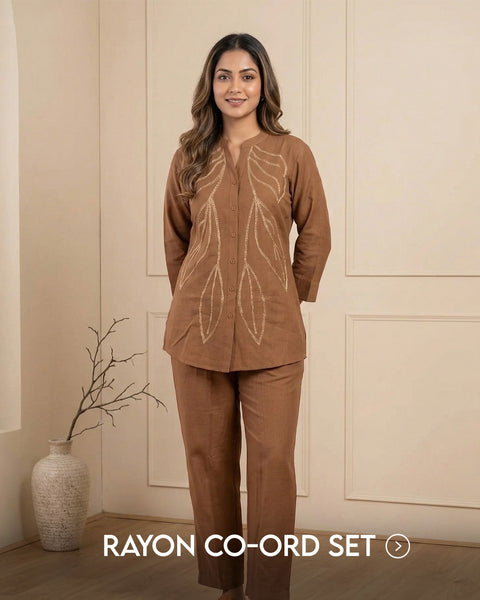 Rayon Co-ord Set