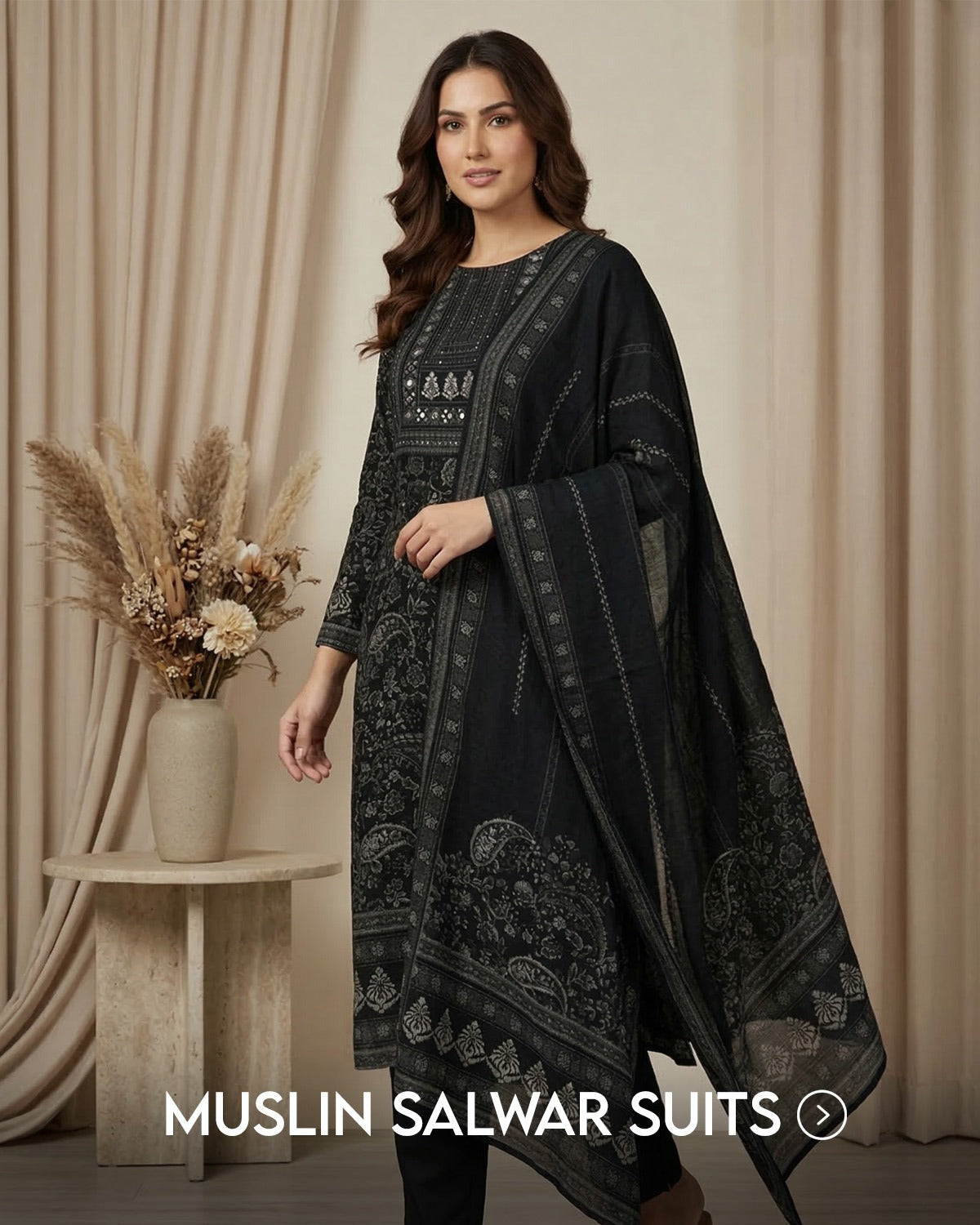 Muslin Salwar Suits