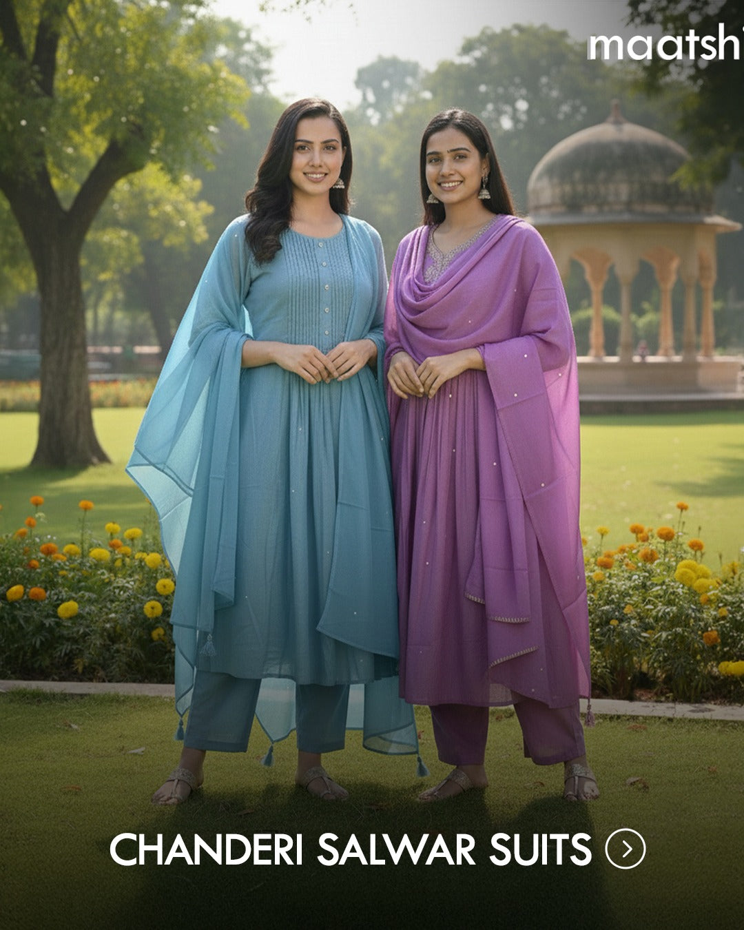 Chanderi Salwar Suits