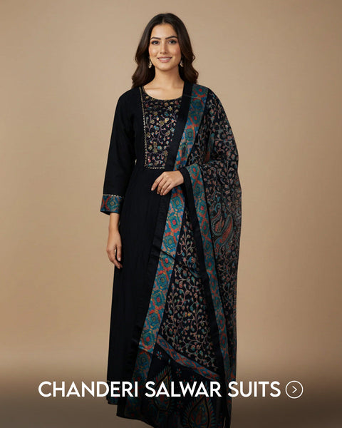 Chanderi Salwar Suits