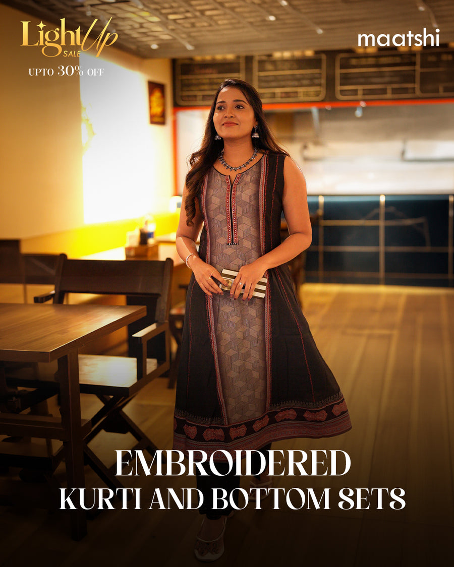 Embroidered Kurti Sets