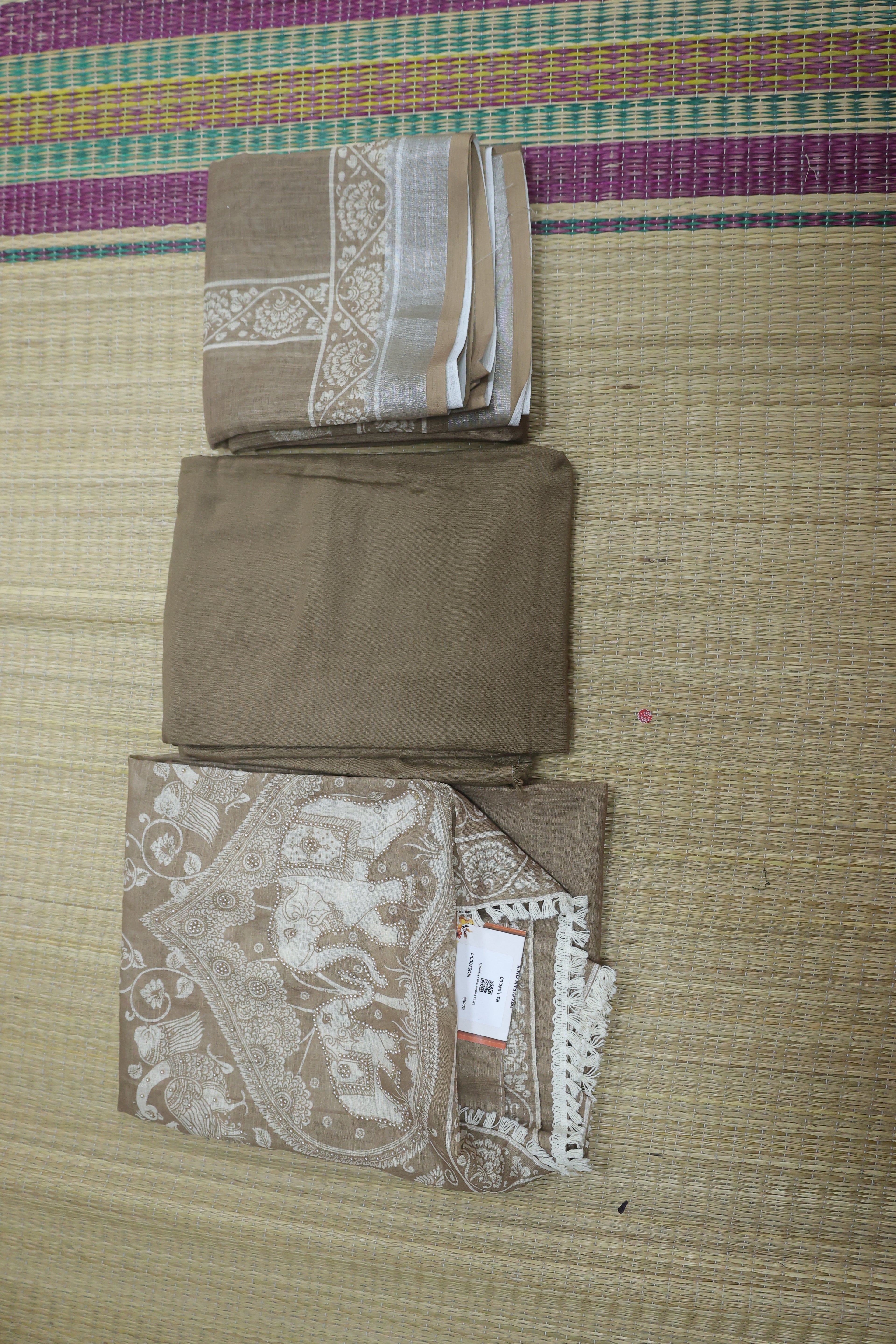 Linen Cotton Dress Materials