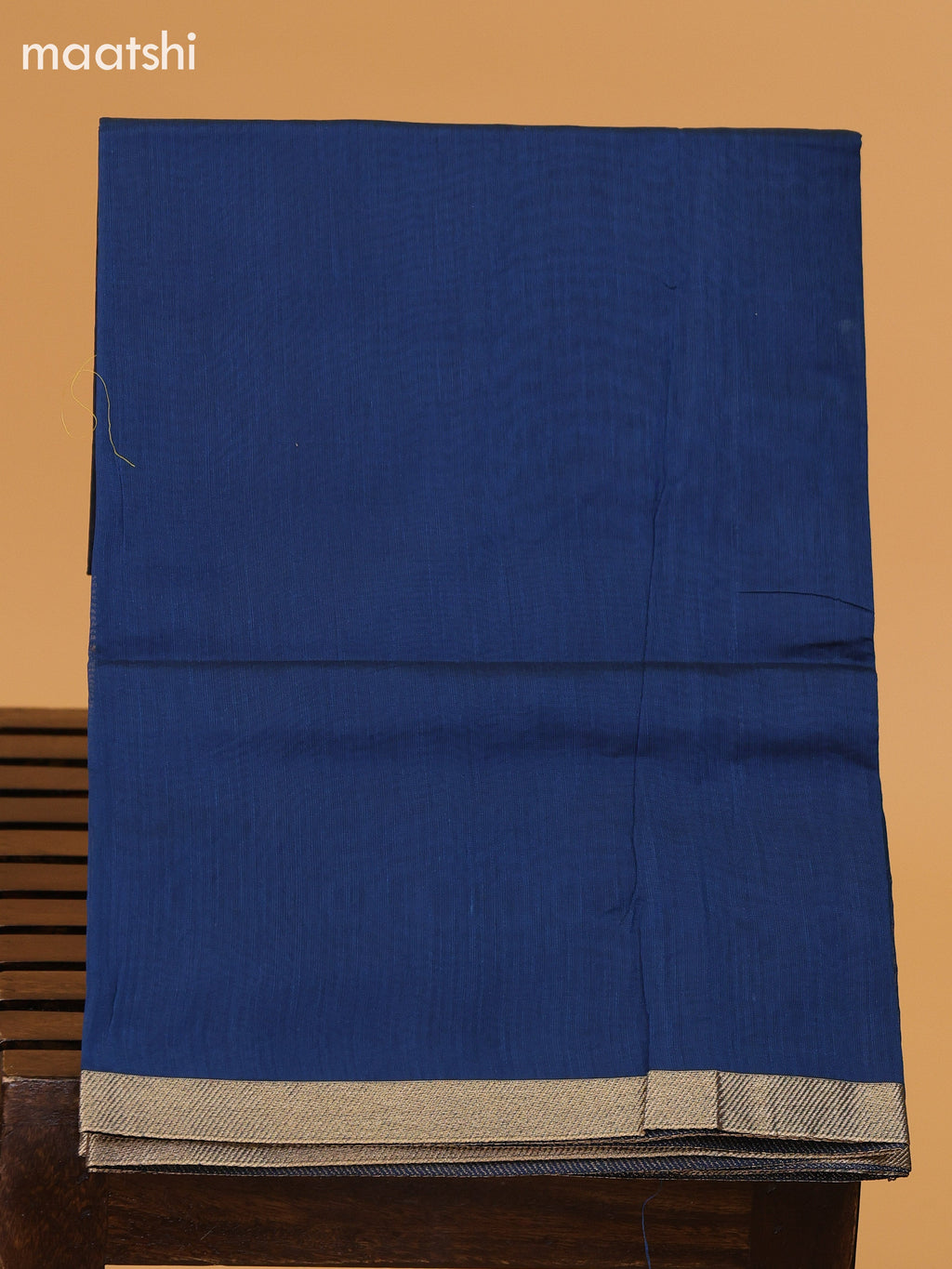 Mehendi Green and Peacock Blue Semi Silk Cotton Dress Material With Zari Buttas and Bottom & Dupatta