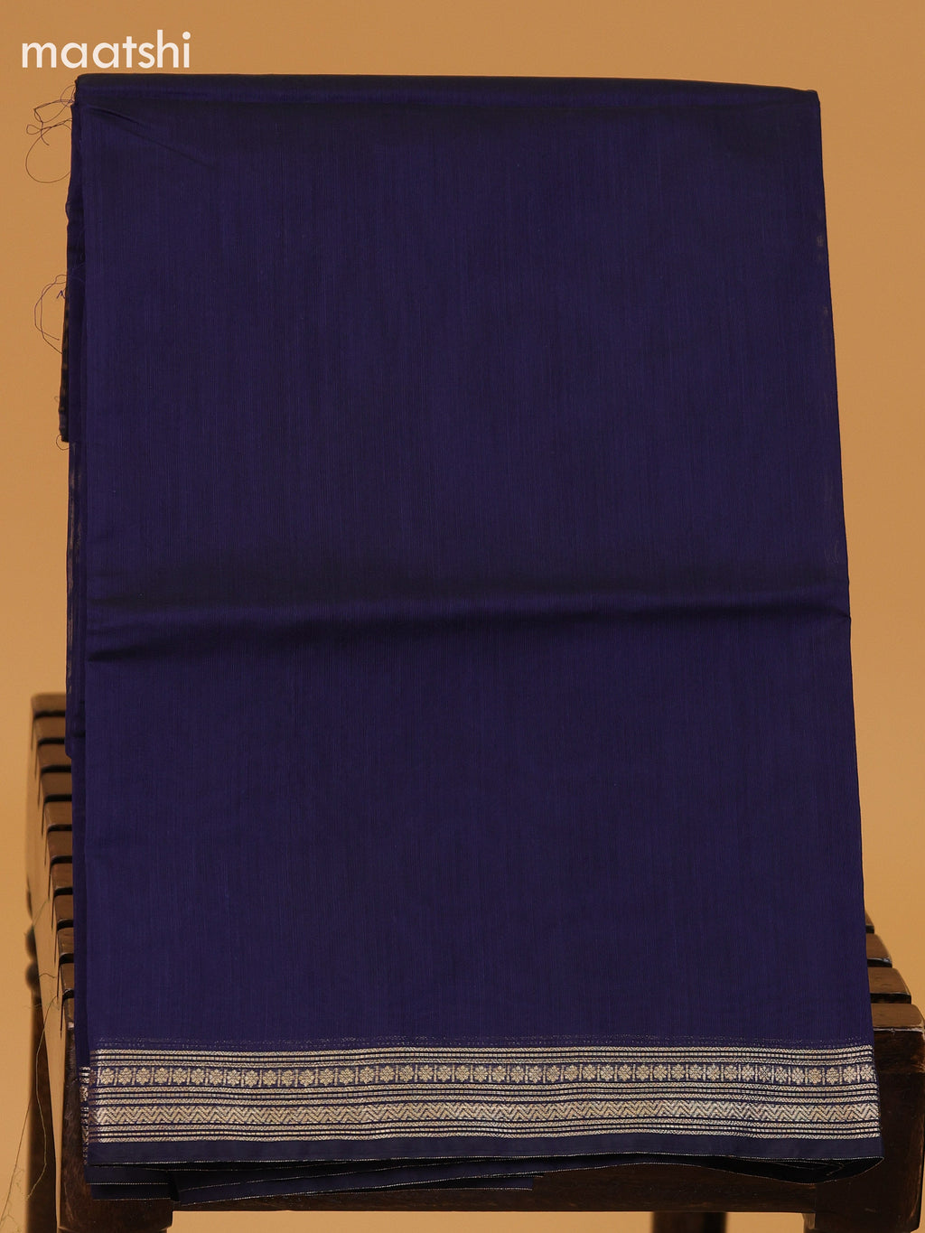 Mehendi Green and Dark Blue Semi Silk Cotton Dress Material With Zari Buttas and Bottom & Dupatta