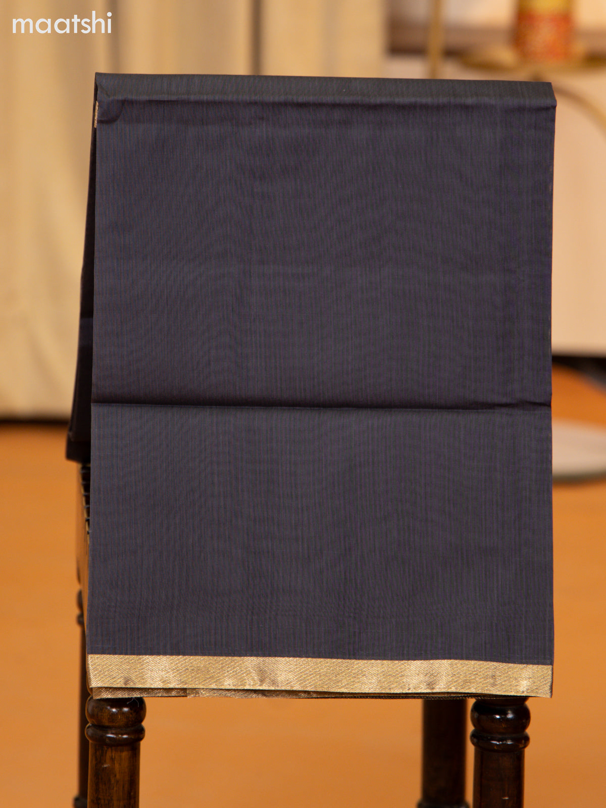 Magenta Pink and Grey Semi Silk Cotton Dress Material With Zari Buttas and Bottom & Zari Dupatta