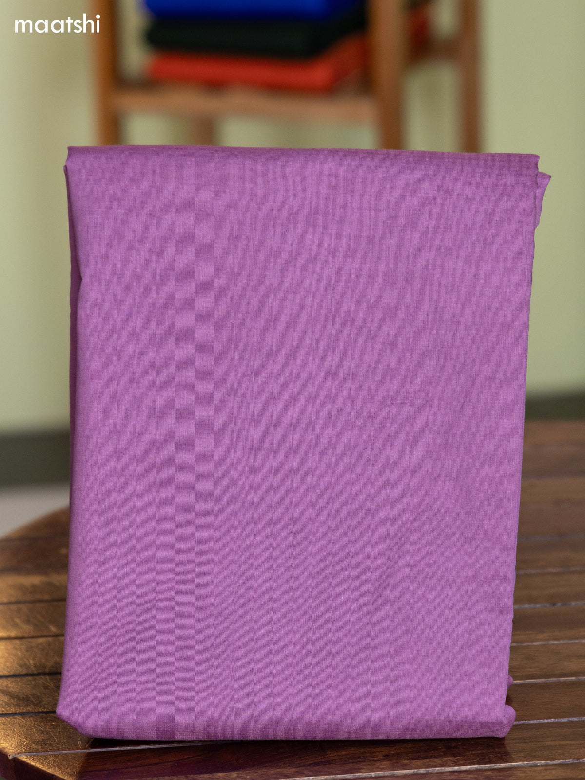 Lavender and Mauve Pink Chanderi Dress Material With Thread & Zari Weaves and Bottom & Banarasi Style Dupatta