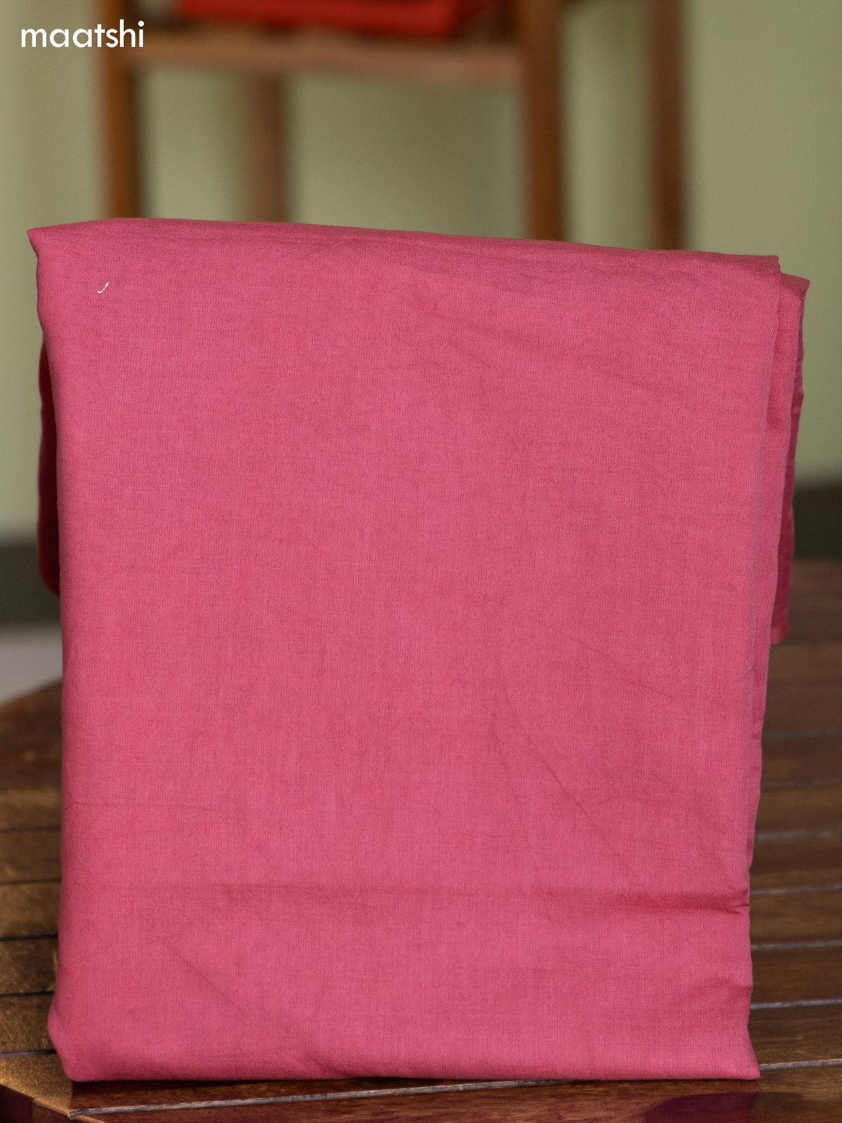 Mauve Pink and Lavender Chanderi Dress Material With Thread & Zari Weaves and Bottom & Banarasi Style Dupatta