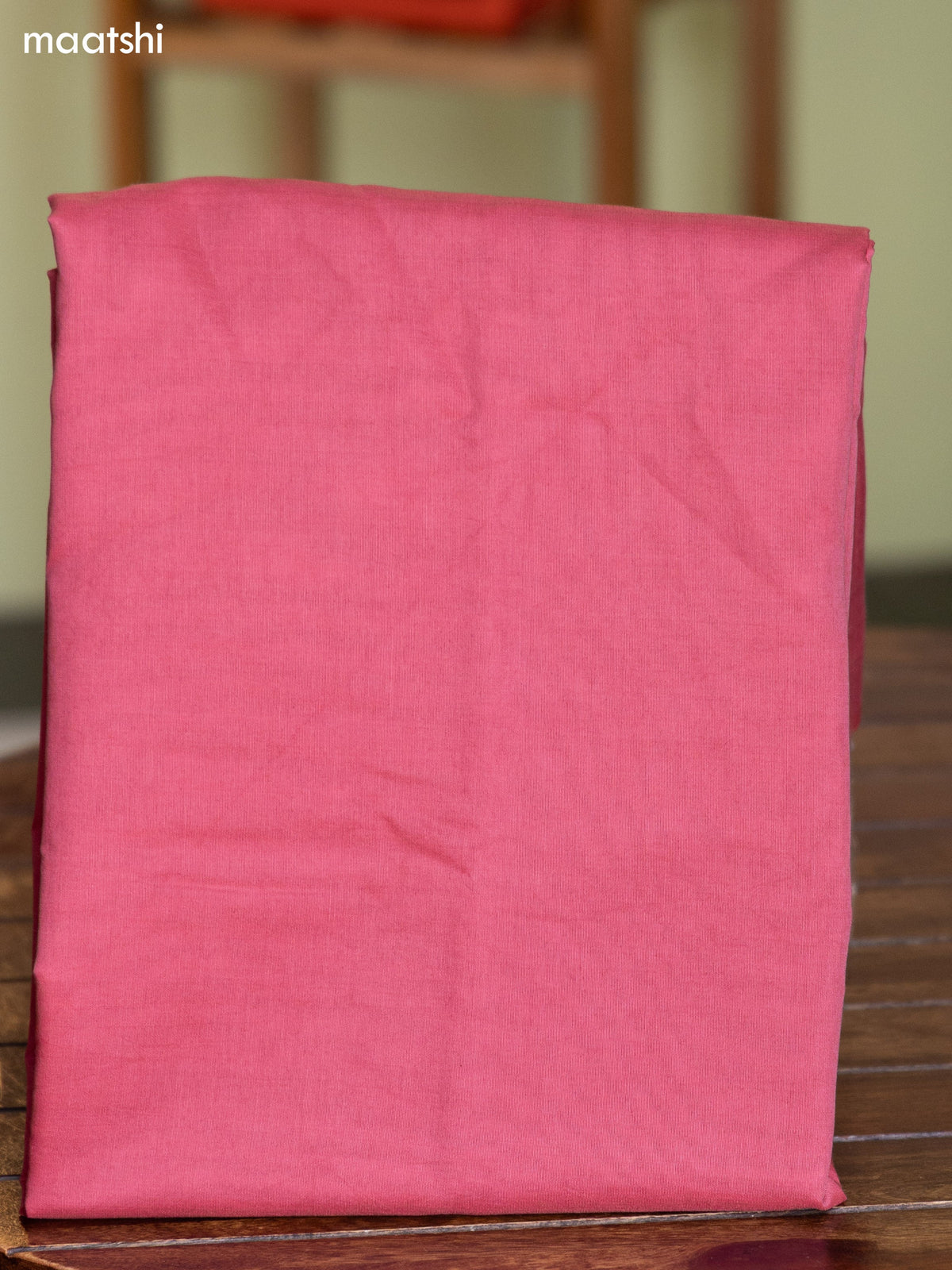 Pink and Pastel Purple Chanderi Dress Material With Thread & Zari Buttas and Bottom & Banarasi Style Dupatta