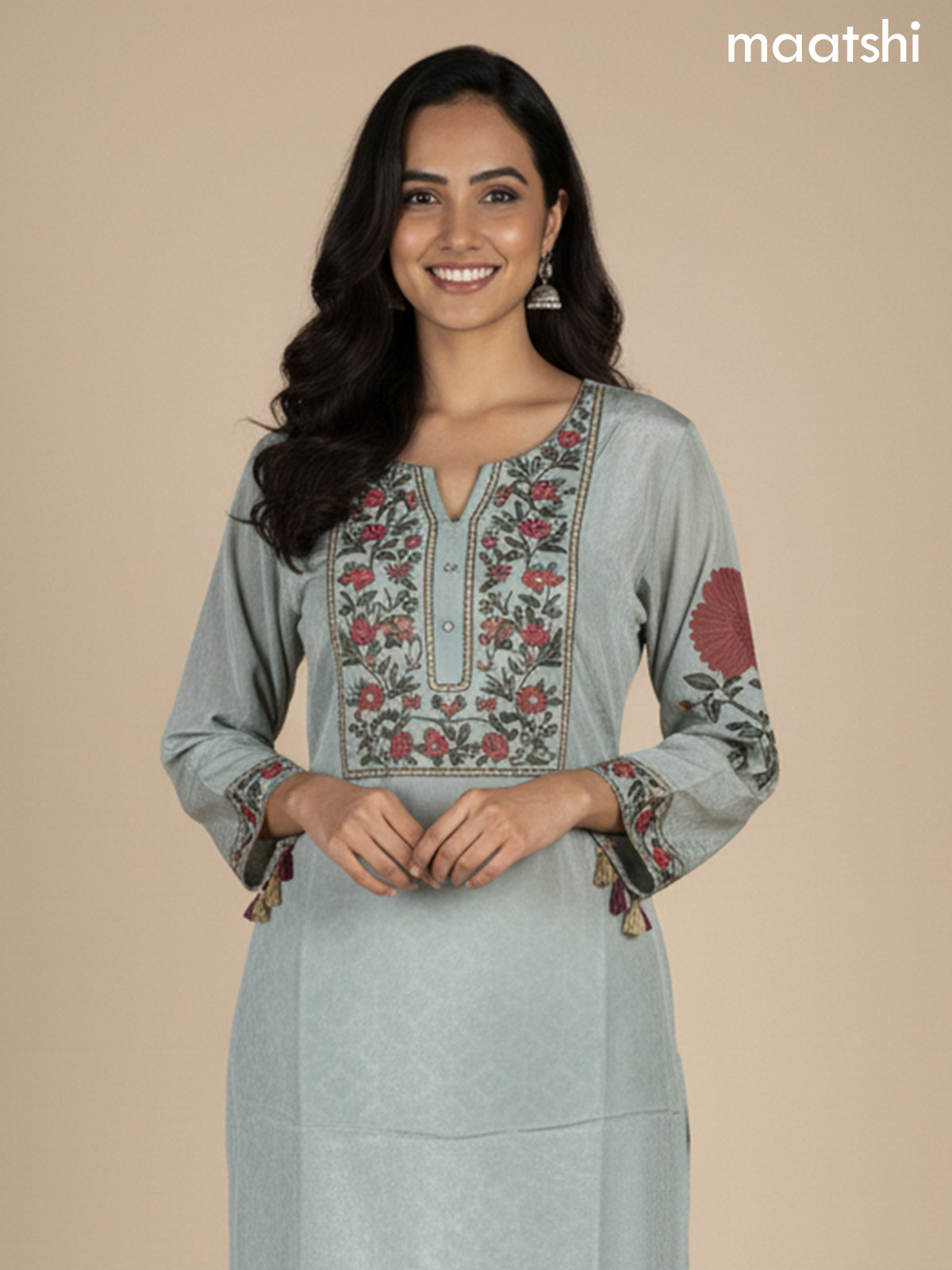 Pastel Green Crepe Silk Printed Co-Ord Set