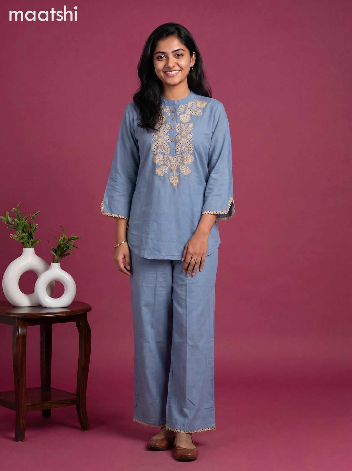 Cotton Co-ord Set – Maatshi