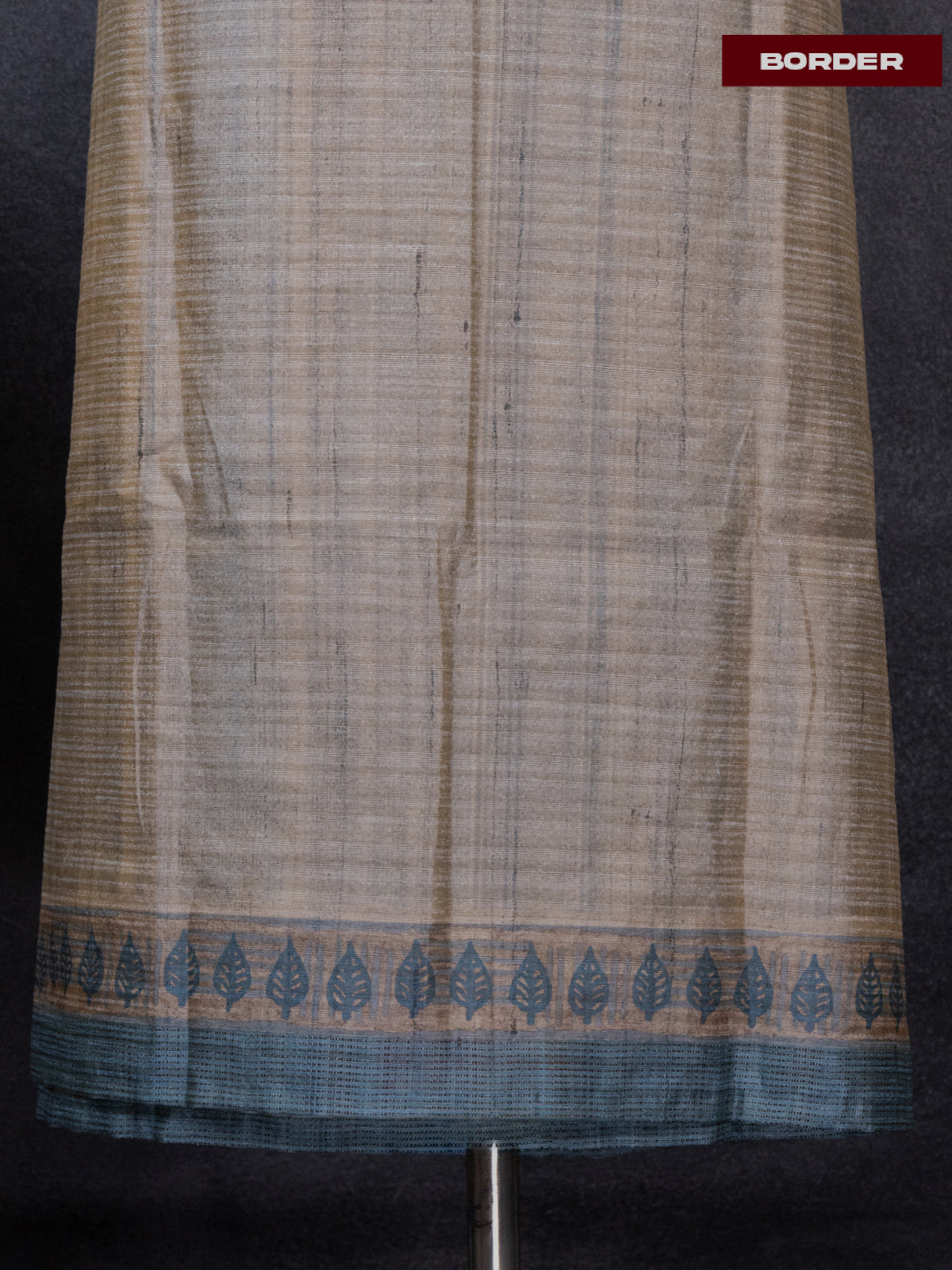 Linen dress material pastle blue with sequin & kantha stich work neck pattern and bottom & printed dupatta