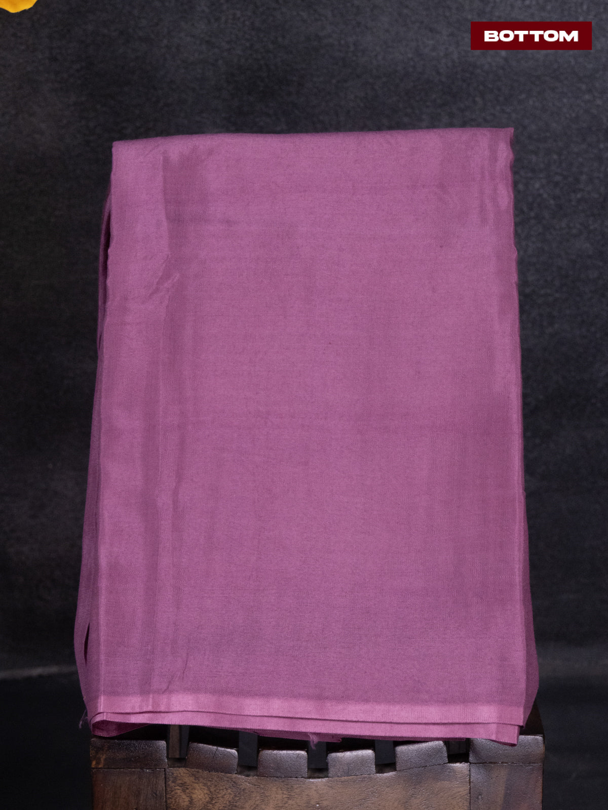 Tissue linen dress material onion pink with buttas & floral design pita work neck pattern and bottom & dupatta