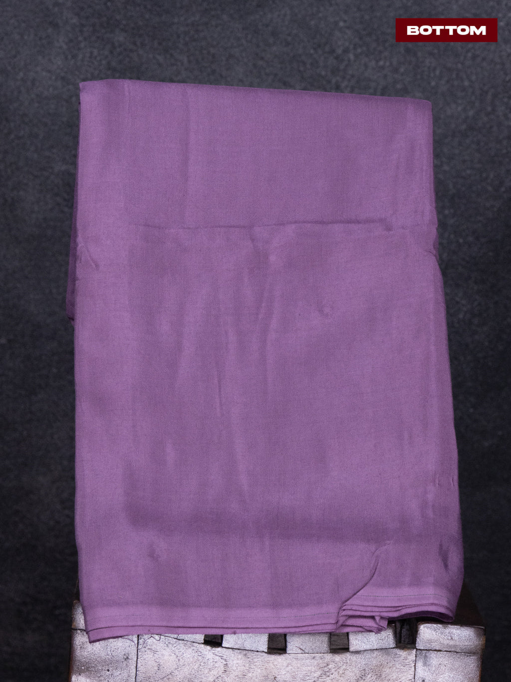 Tissue linen dress material lavender shade with sequin & mirror zardosi work neck pattern and bottom & printed dupatta