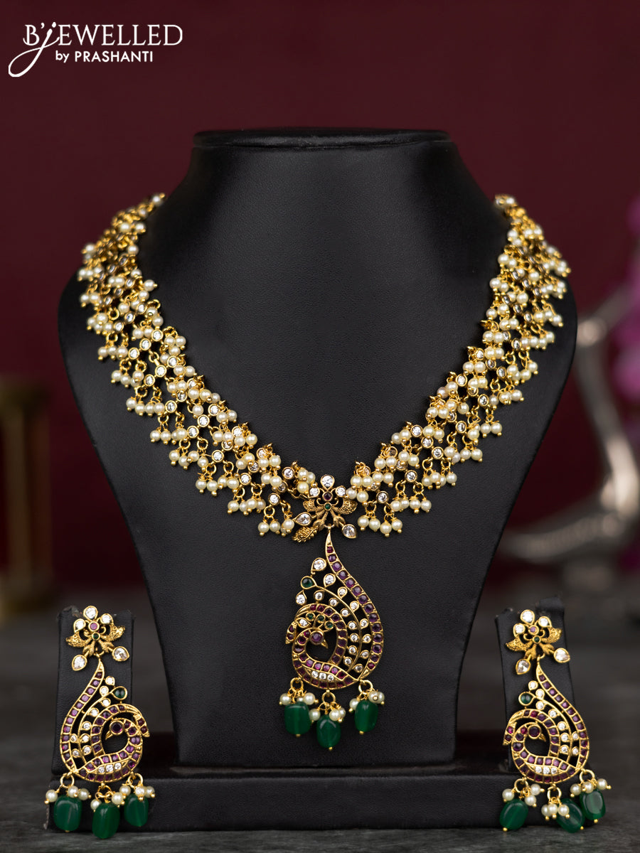 Antique Guttapusalu Necklace