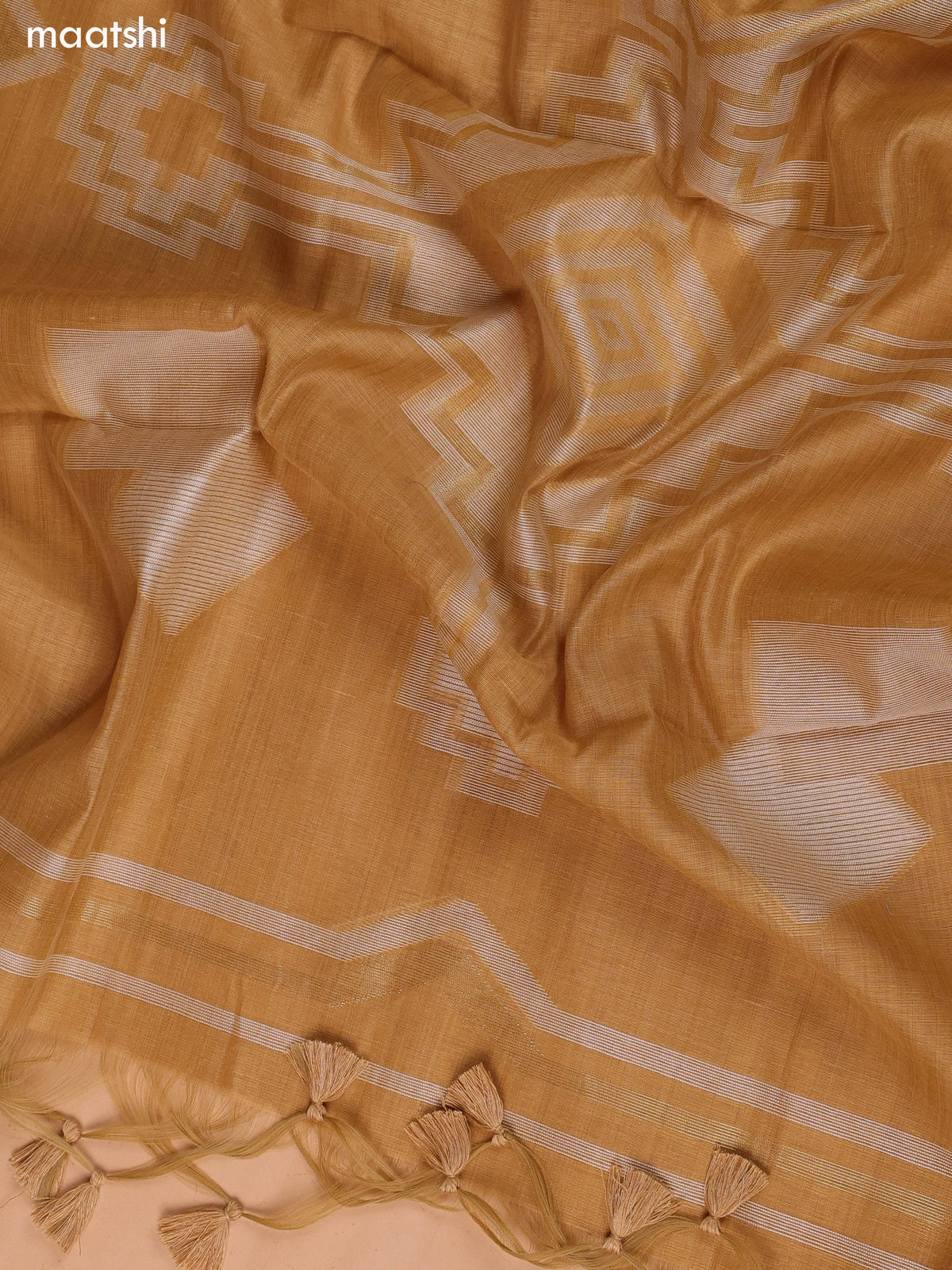 Sandal Munga Cotton Dress Material With Kantha Stitch Work and Bottom & Dupatta