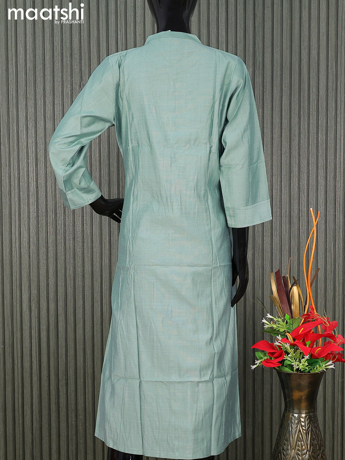 Rayon readymade kurti pastel shade with simple neck pattern without pant