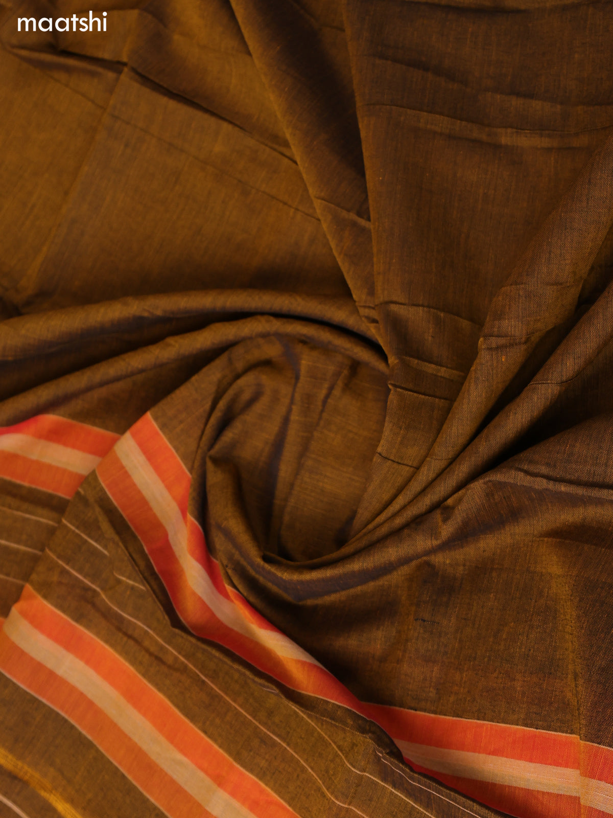 Mustard Narayanpet Cotton Dress Material With Plain Body & Thread Woven Border and Running Bottom & Duppata