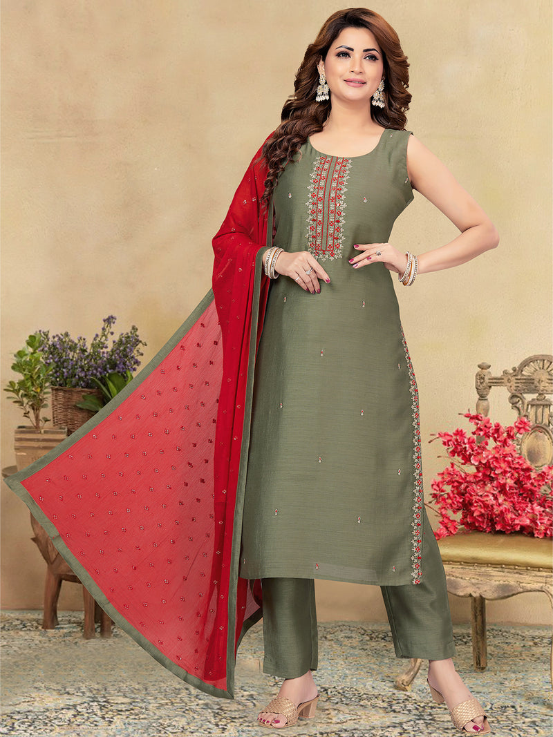 Kapil Tex fab - Gehna vol.7 soft cotton neck work 2:00 najmin work 2:25  Casual Latest Salwar Salwar Suit dress wholesalers