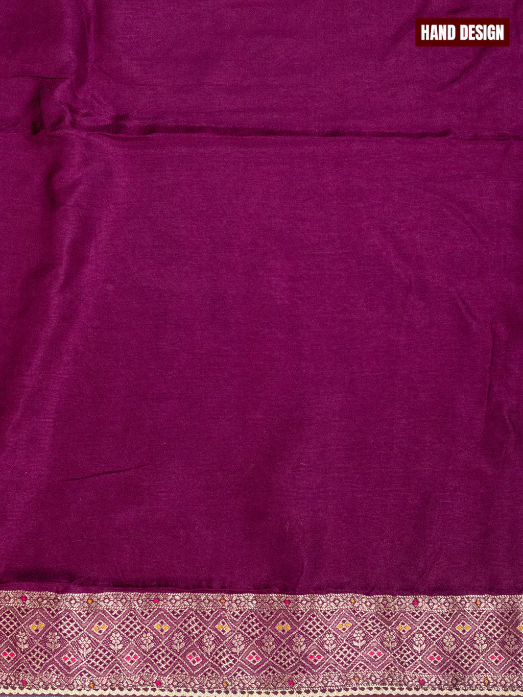 Banarasi silk dress material wine shade and allover self emboss & zari buttas and bottom & banarasi style dupatta