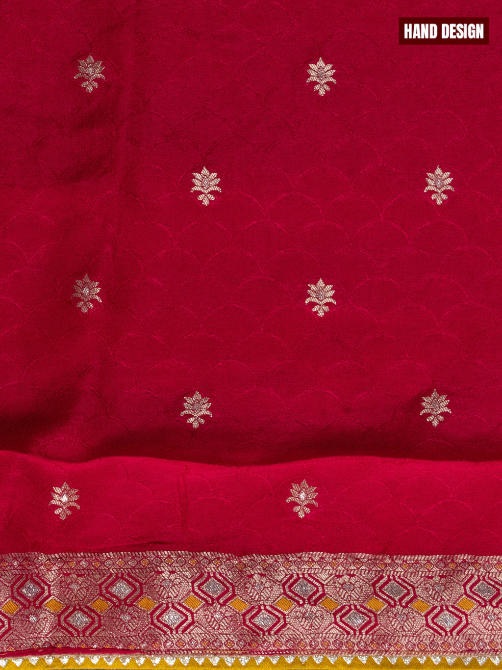 Banarasi silk dress material pink and allover self emboss & zari buttas and bottom & banarasi style dupatta