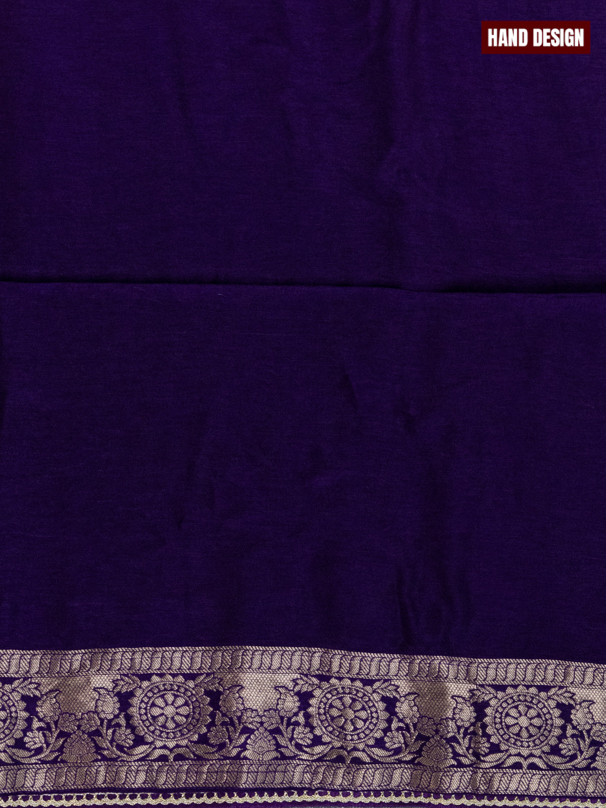 Banarasi silk dress material violet with allover zari weaves & buttas and bottom & banarasi style dupatta