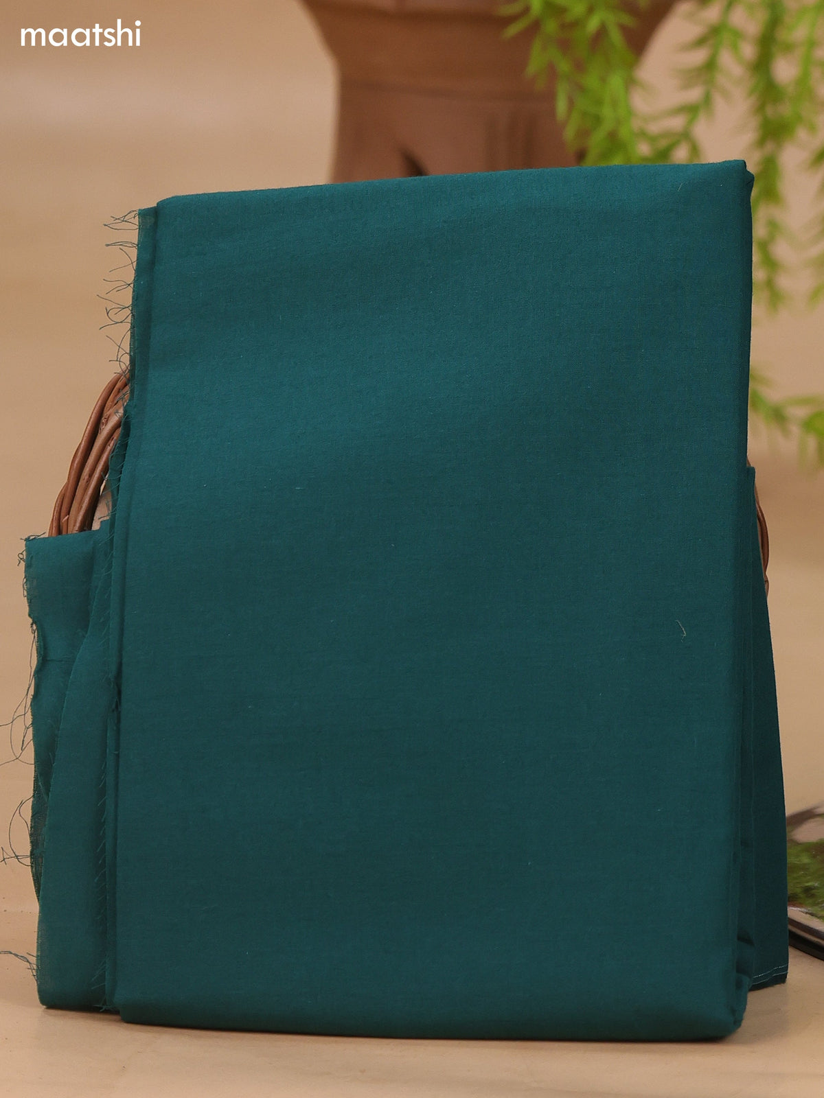 Green Cotton Dress Material With Allover Shibori Prints & Embroidery Work Neck Pattern and Bottom & Dupatta