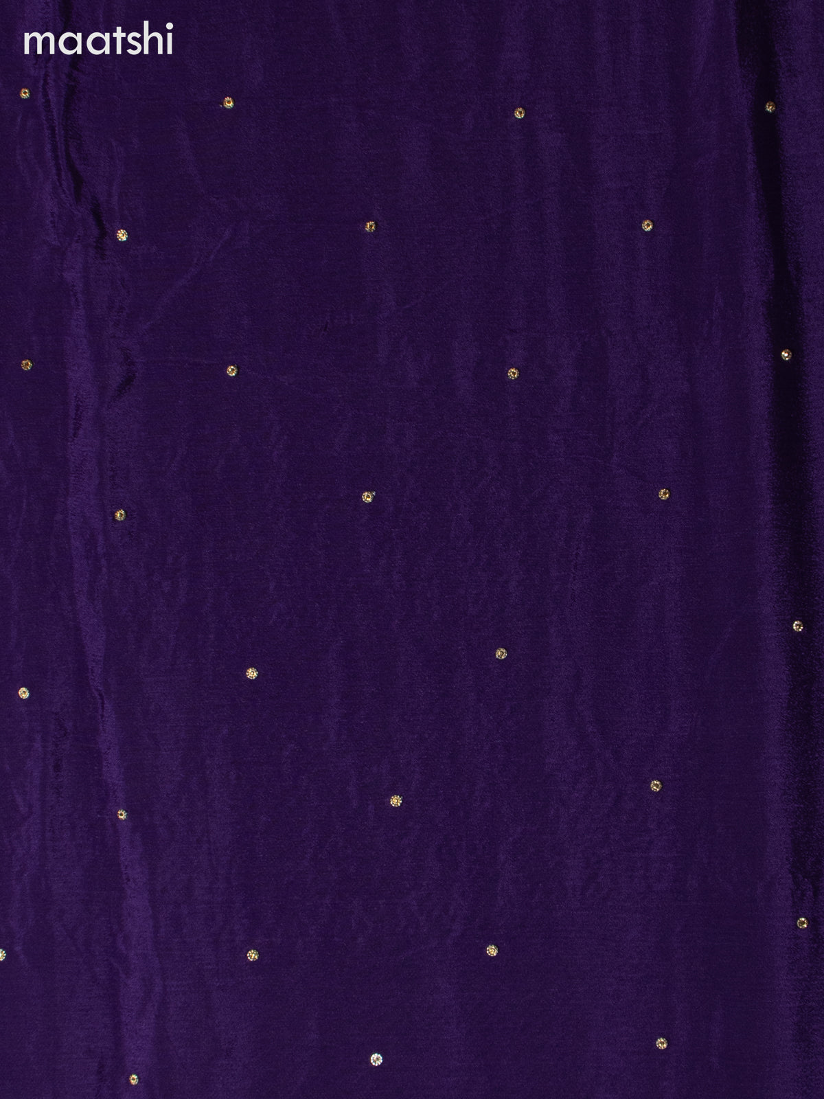 Festive wear dress material violet with sequin & beaded work neck pattern and bottom & dupatta