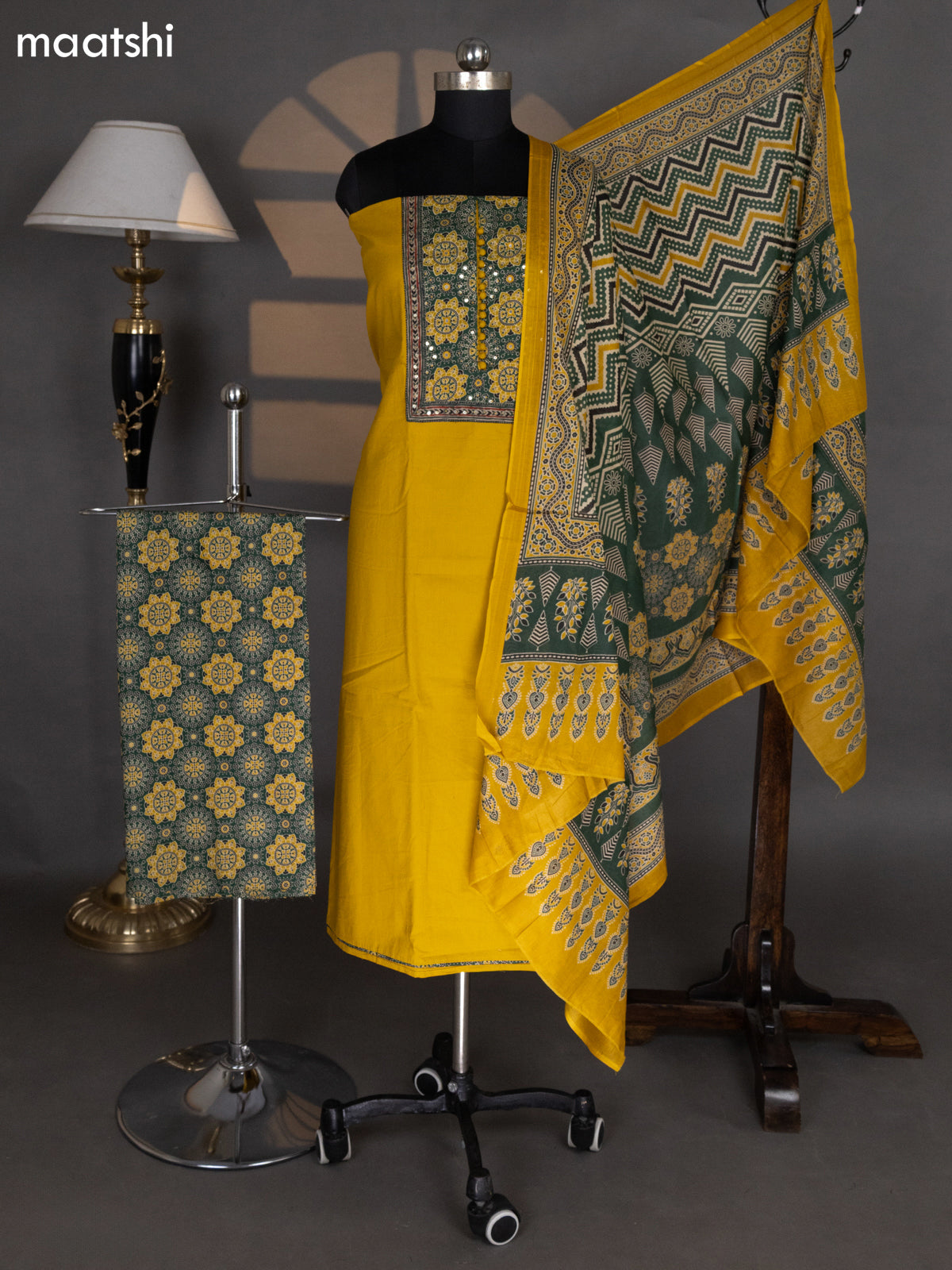 white christmas dresses Neck Work Cotton Salwar Chiffon Dupatta Suits Online Wine – Fabric Bazaar main image 0