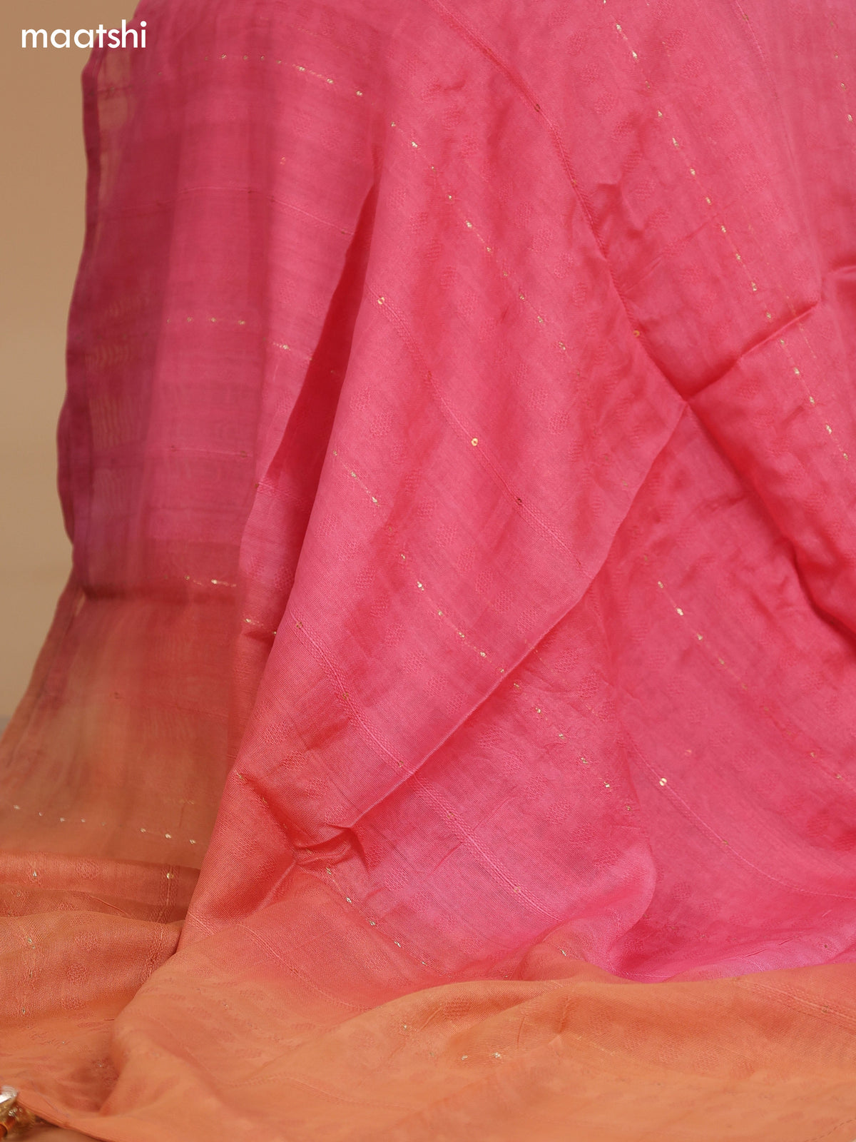Off White and Dark Sandal Cotton Dress Material With Allover Floral Prints & Embroidery Work Neck Pattern and Bottom & Dupatta