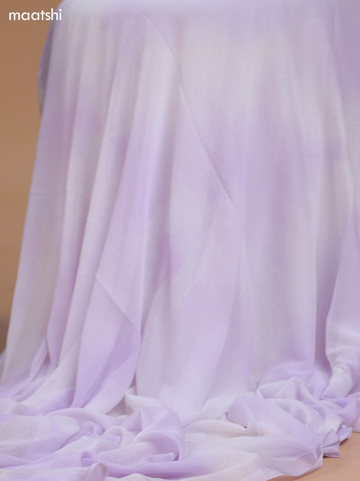 Lavender Cotton Dress Material With Embroidery Work Neck Pattern and Bottom & Dupatta