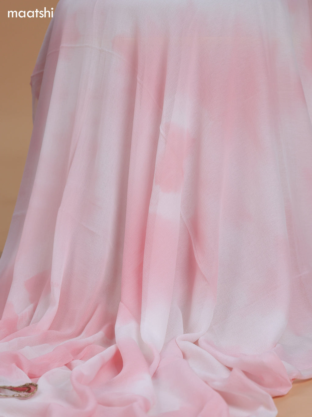 Pink Cotton Dress Material With Embroidery Work Neck Pattern and Bottom & Dupatta