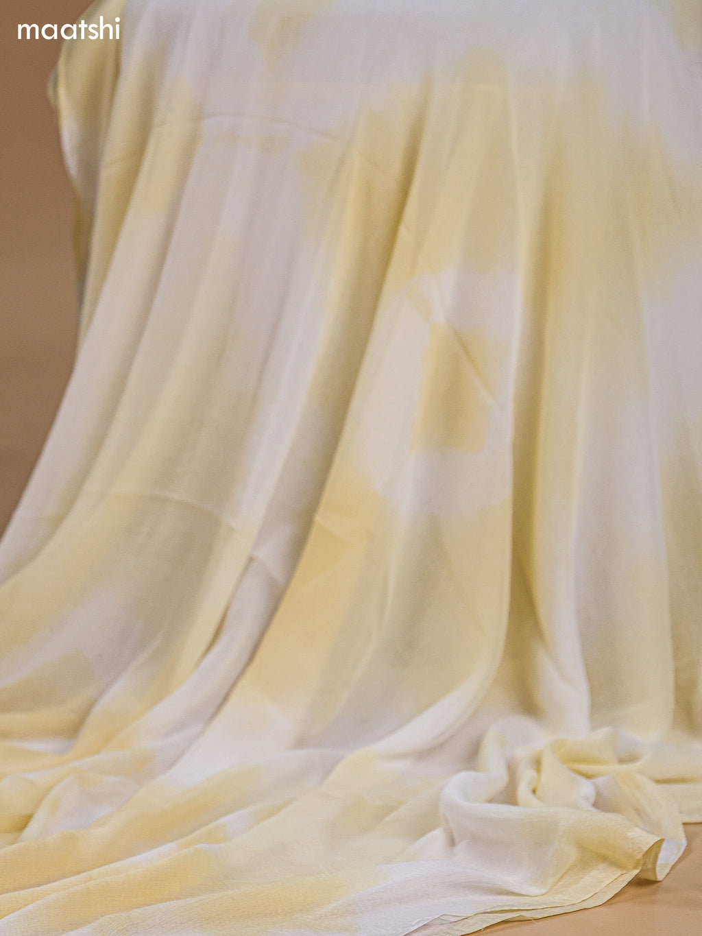 Pale Yellow Cotton Dress Material With Embroidery Work Neck Pattern and Bottom & Dupatta
