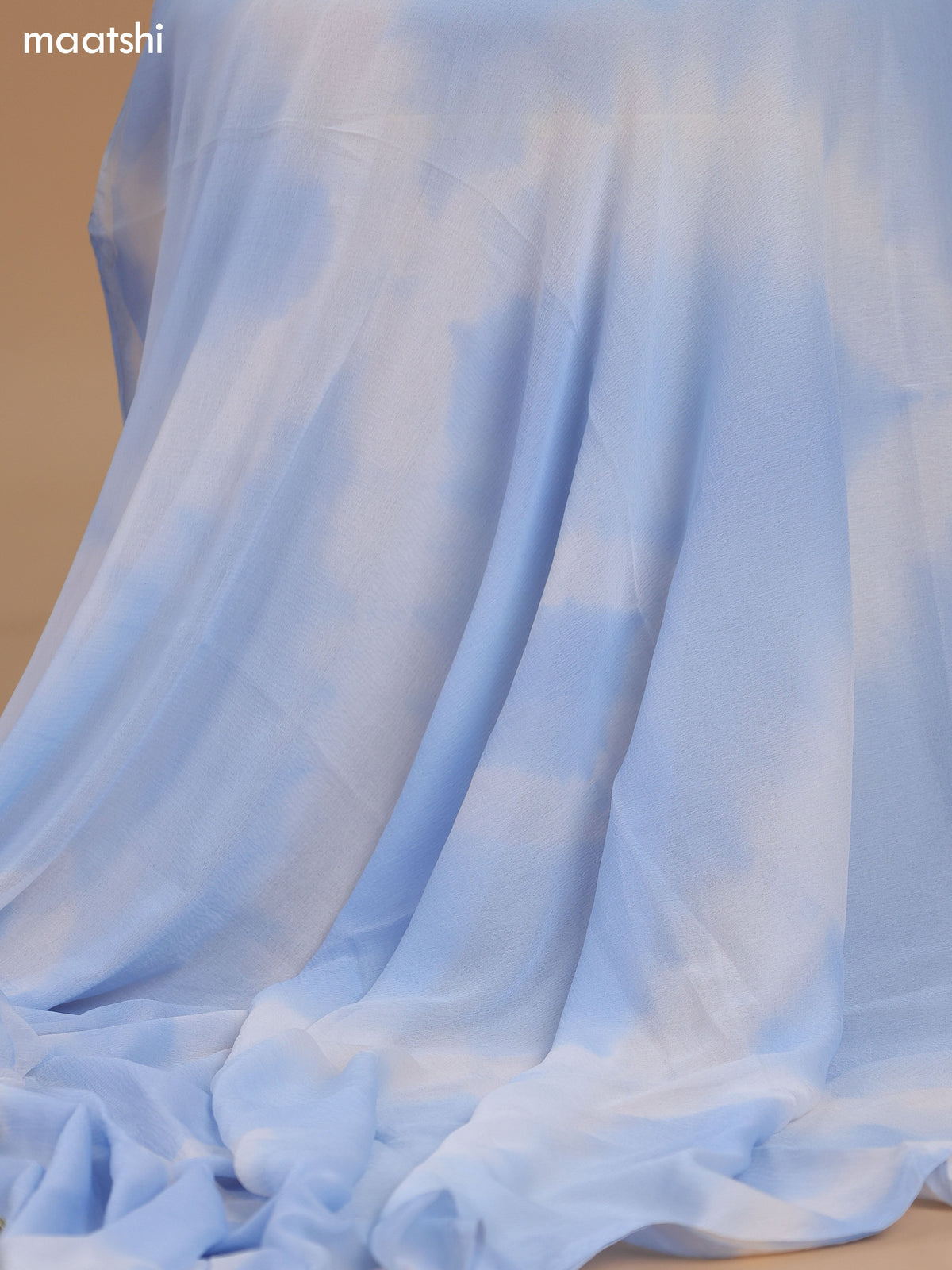 Pale Blue Cotton Dress Material With Embroidery Work Neck Pattern and Bottom & Dupatta