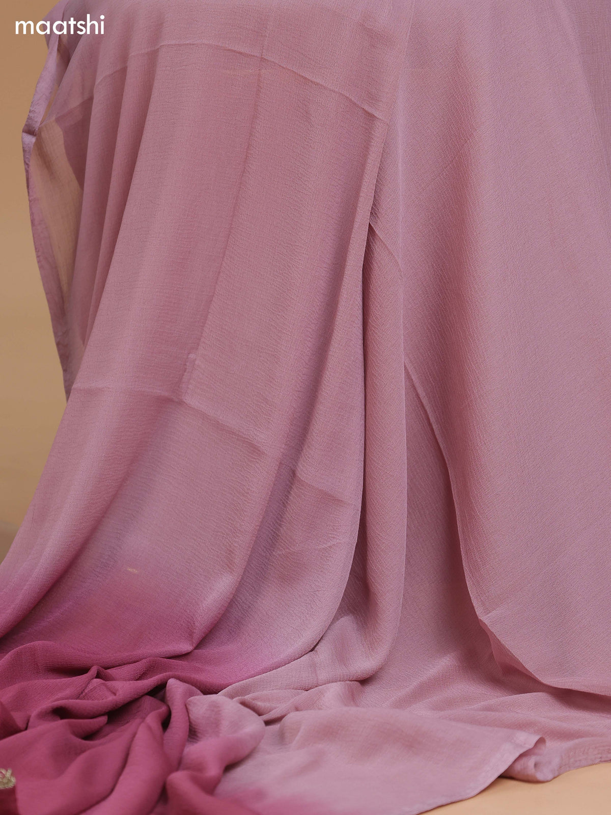 Pink Cotton Dress Material With Floral Buttas & Embroidery Work Neck Pattern and Bottom & Dupatta