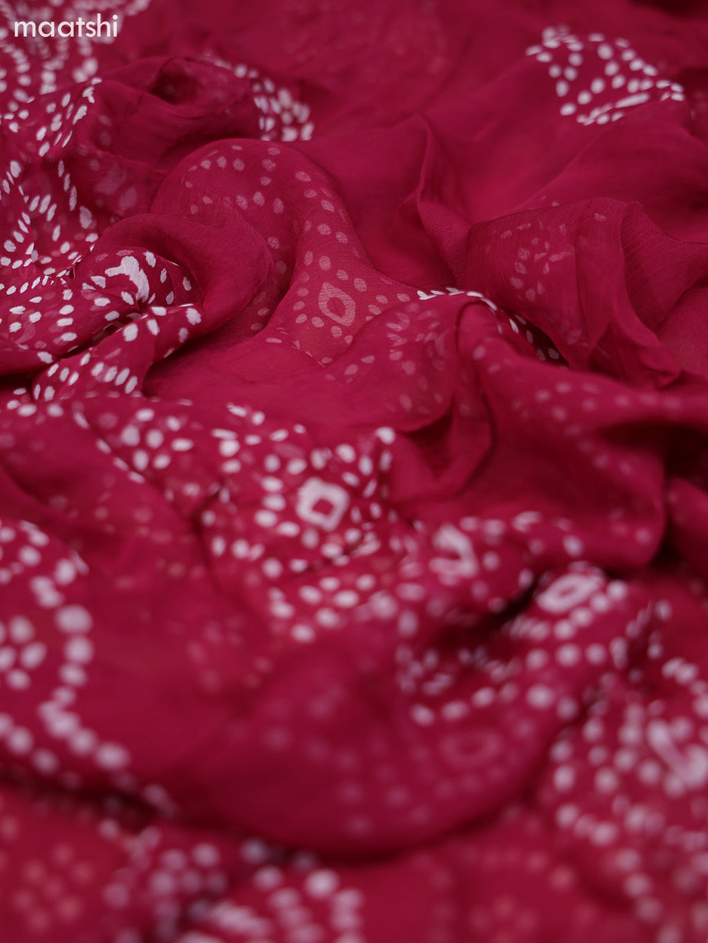 Maroon and Off White Cotton Dress Material With Batik Prints & Hakoba Work Pattern and Bottom & Dupatta