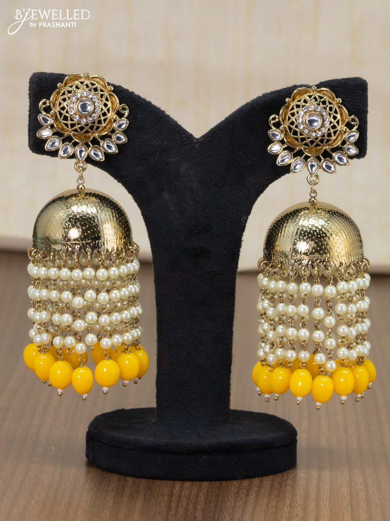 Buy Latest Jhumka Earrings Designs Online  Gehna Shop