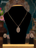Gold chain with cz stones