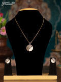 Gold chain with cz stones