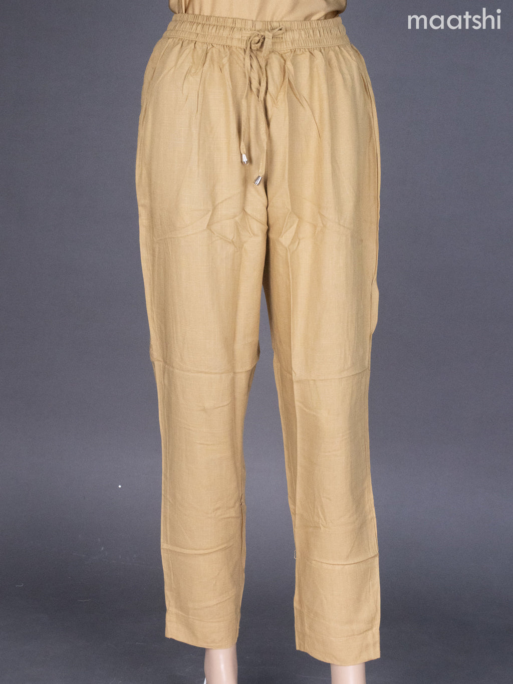 Sandal Cotton Straight Cut Pant