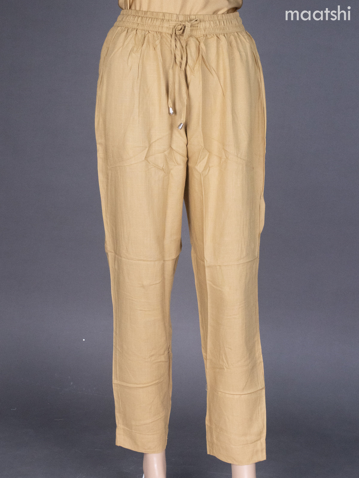 Sandal Cotton Straight Cut Pant