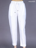 Off White Rayon Palazzo Pant