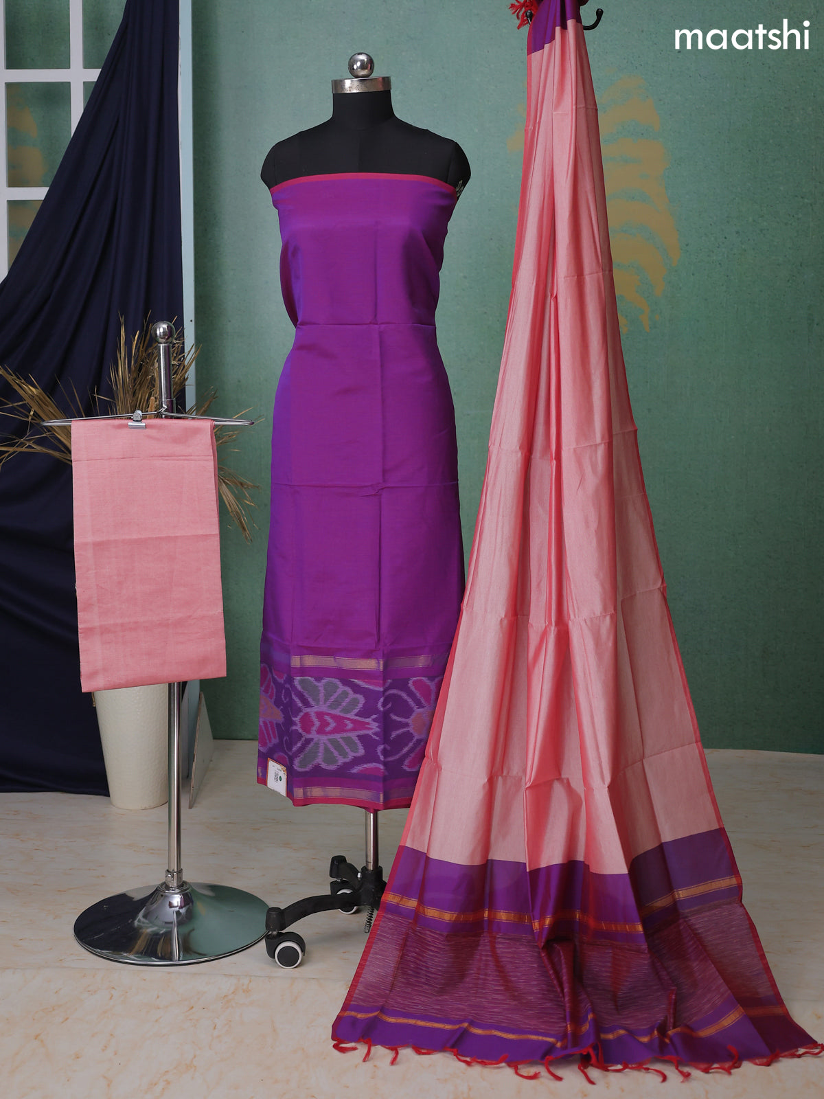 pochampally ikat cotton dress material Pochampally Ikkat Cotton Dress for Causal Wear