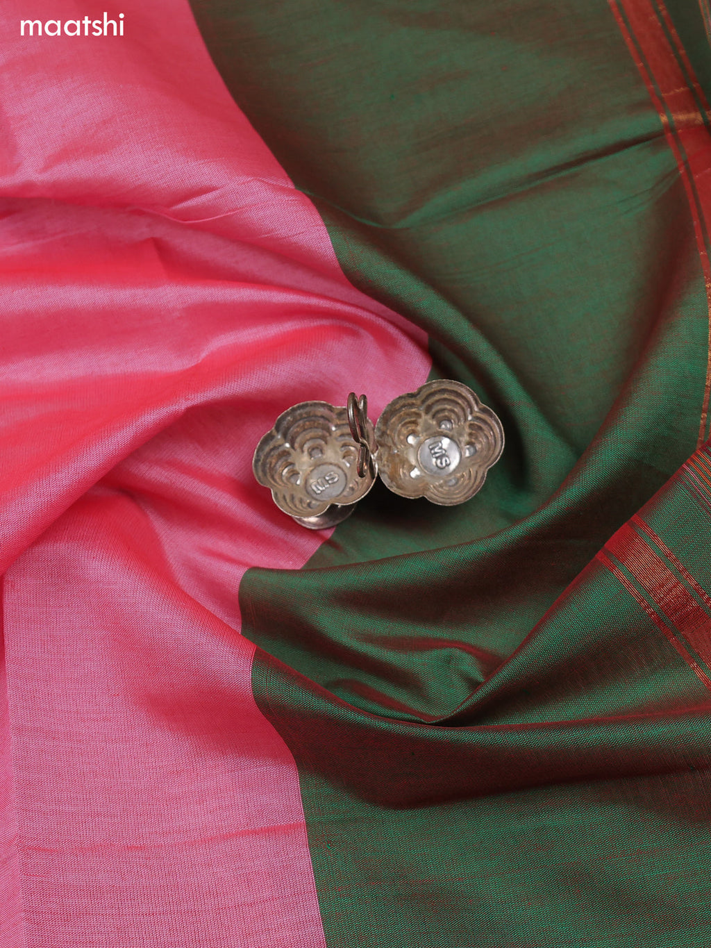 Green Ikat Dress Material With Ikat Weaves and Bottom & Dupatta