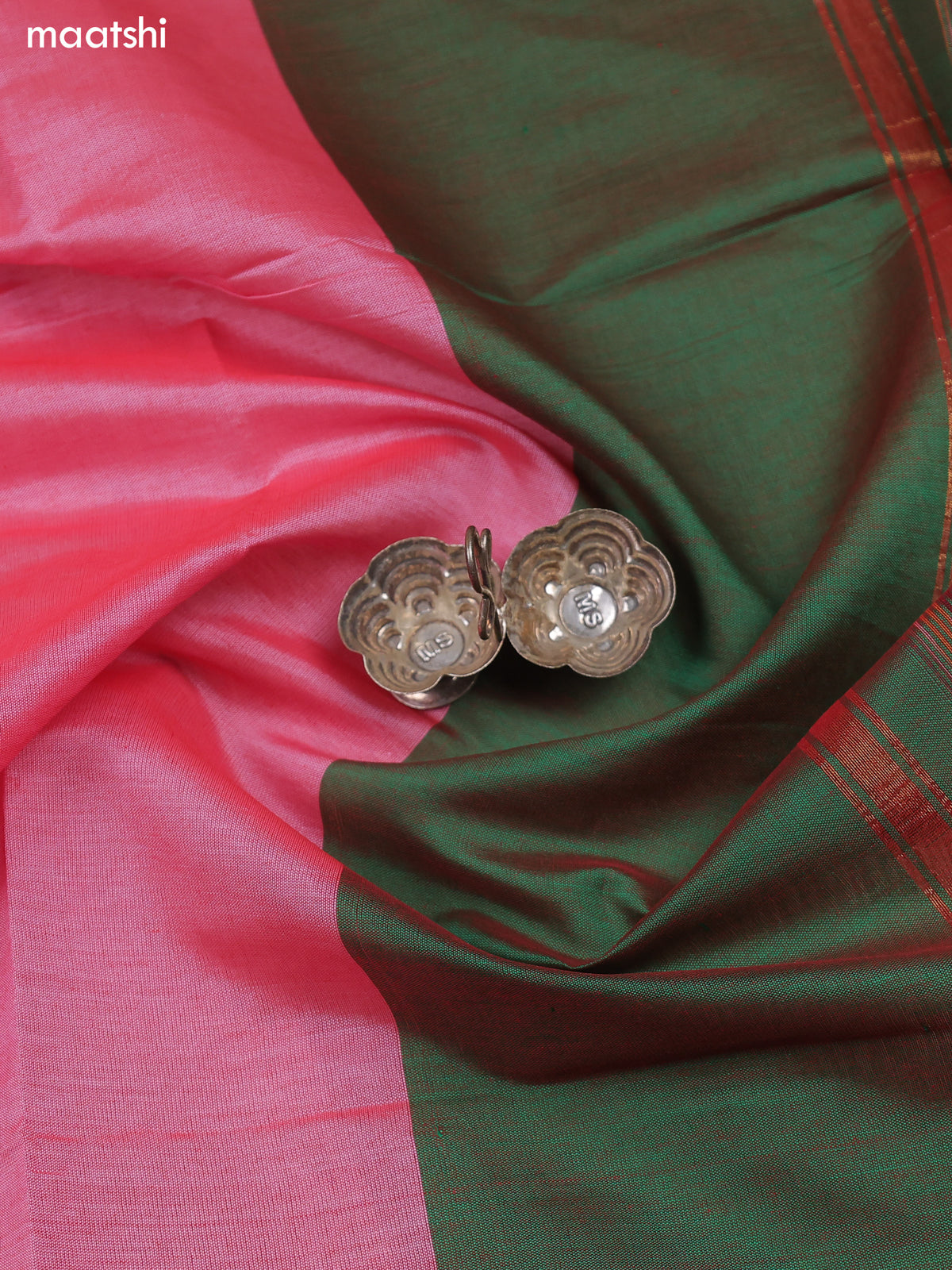 Green Ikat Dress Material With Ikat Weaves and Bottom & Dupatta